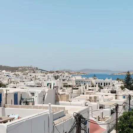 Mykonian Marvel: A Tranquil Oasis In The Old Town! 펜션 Mykonos Town