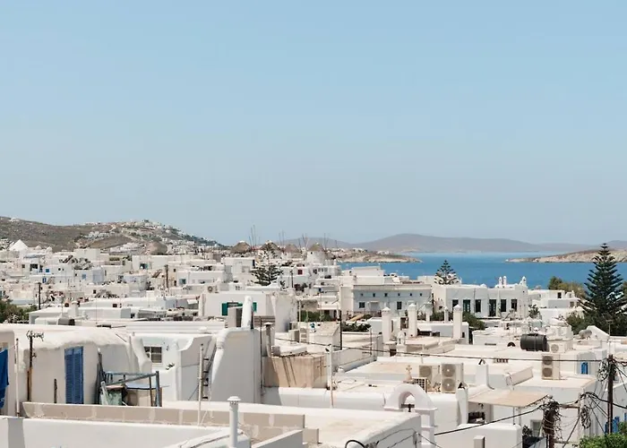 Mykonian Marvel: A Tranquil Oasis In The Old Town! Vakantiehuis Mykonos Town